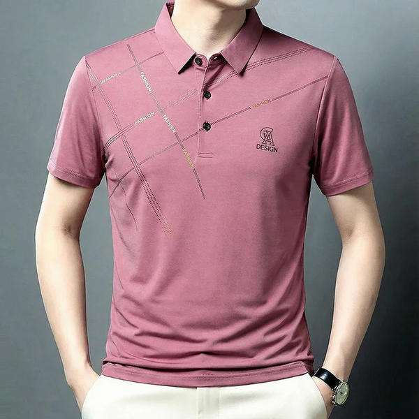 Ravicos Premium Dusty Rose Polo T-Shirt | Men's Cotton Regular Fit Half Sleeve Polo