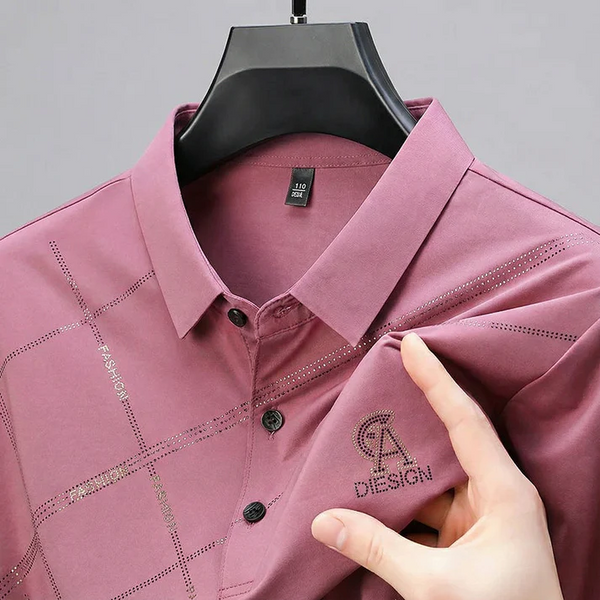 Ravicos Premium Dusty Rose Polo T-Shirt | Men's Cotton Regular Fit Half Sleeve Polo