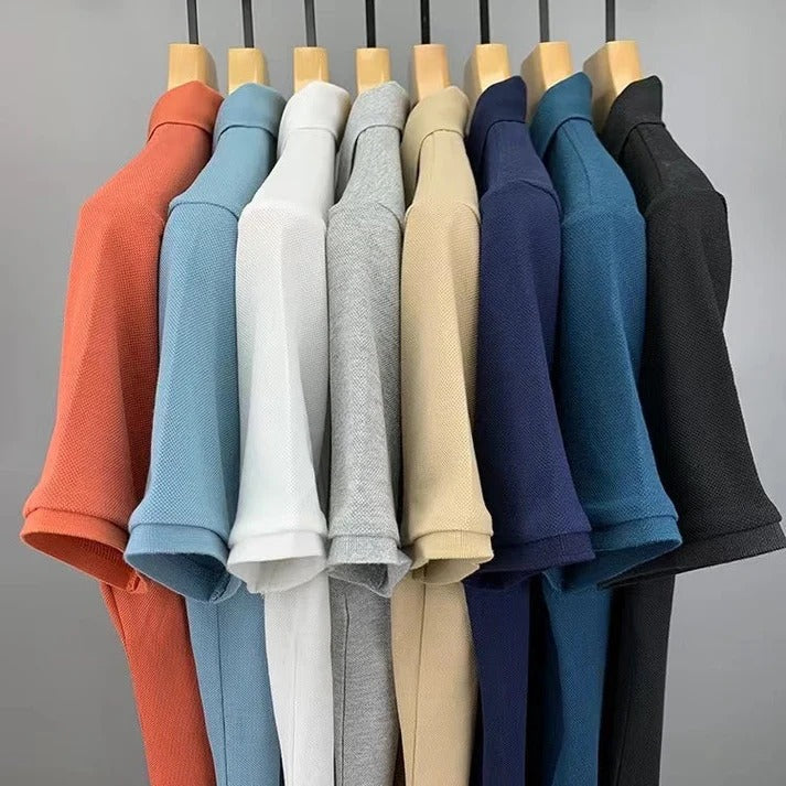 Ravicos Premium Beige Polo T-Shirt | Men's Cotton Regular Fit Half Sleeve Polo