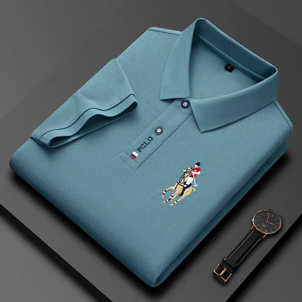 Ravicos Premium White Polo T-Shirt | Men's Cotton Regular Fit Half Sleeve Polo