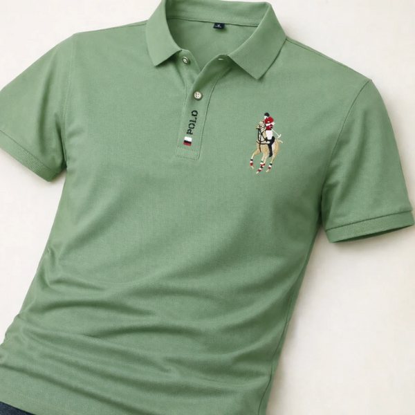 Ravicos Premium Beige Polo T-Shirt | Men's Cotton Regular Fit Half Sleeve Polo